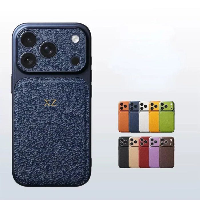 Personalized Leather iPhone Case