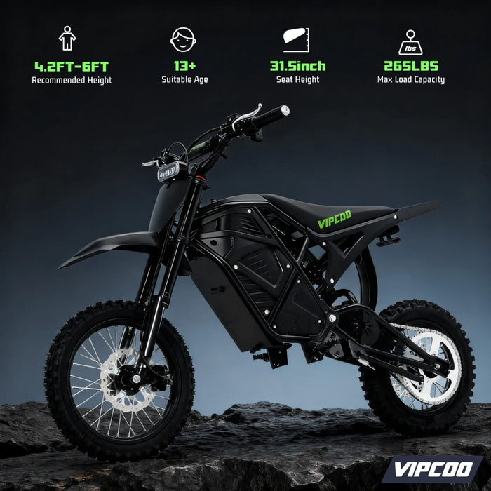 VIPCOO Electric Dirt Bike