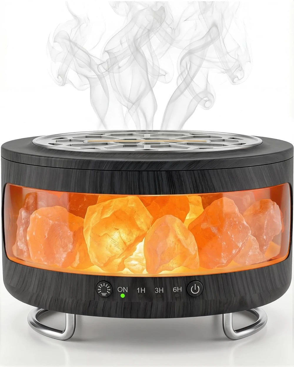 Essential Oil Diffuser with Himalayan Salt Lamp, Scent Diffusers for Home