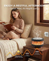 Essential Oil Diffuser with Himalayan Salt Lamp, Scent Diffusers for Home