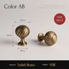 Brushed Brass Furniture Handle