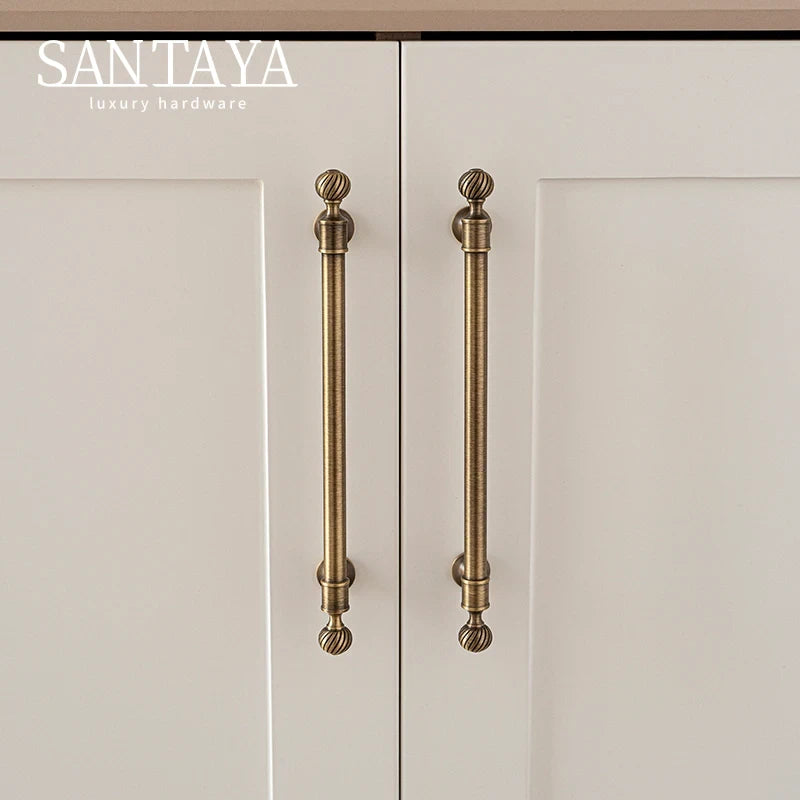 Brushed Brass Furniture Handle