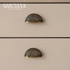 Brushed Brass Furniture Handle